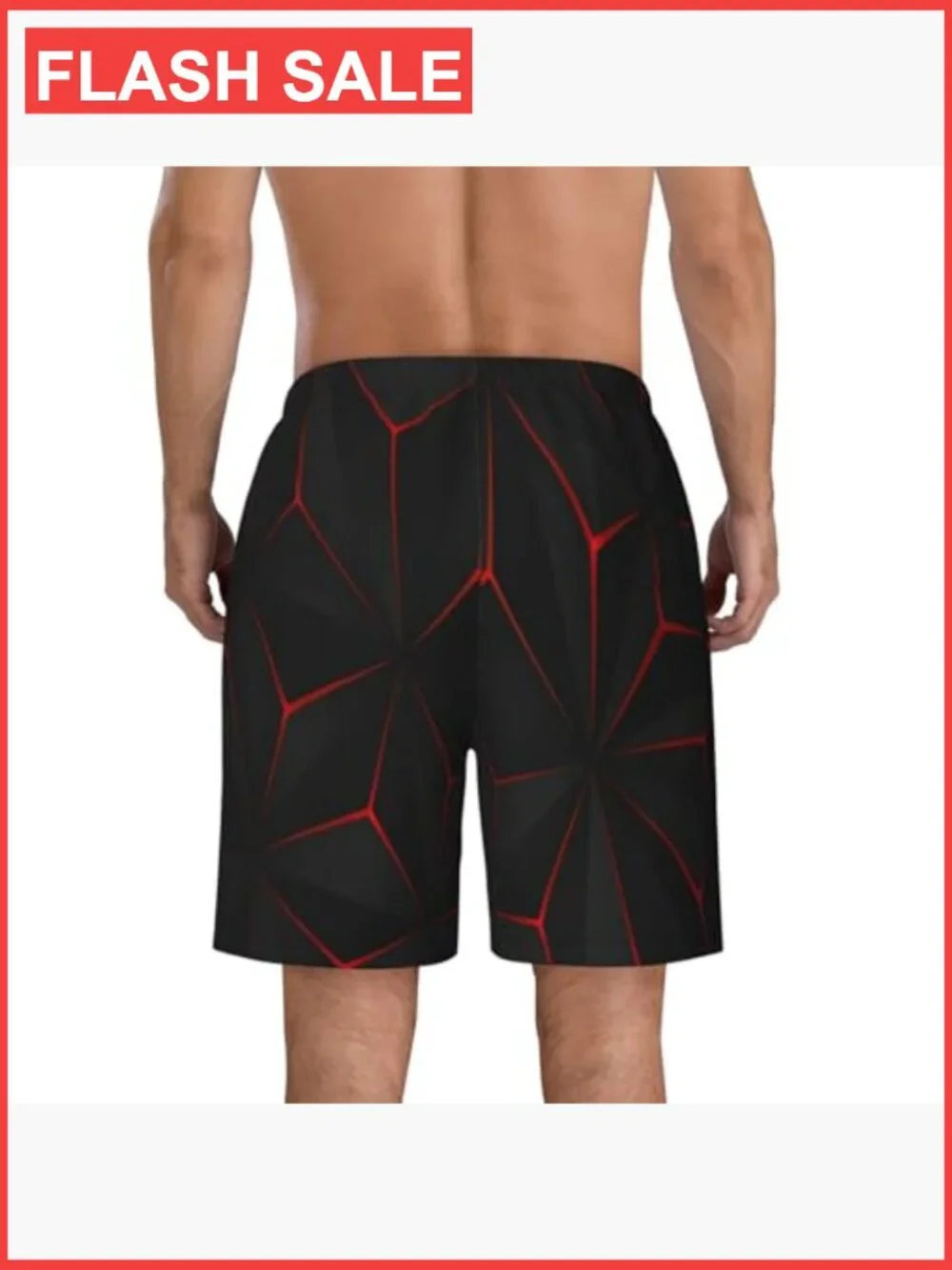 Mens Swim Trunks with Mesh Lining, Quick Dry Board Shorts Bathing Suit